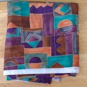 1998 Alexander Henry Fabrics Mondrian Colorful Geometric Fabric 41.5" x 3.5 Yds